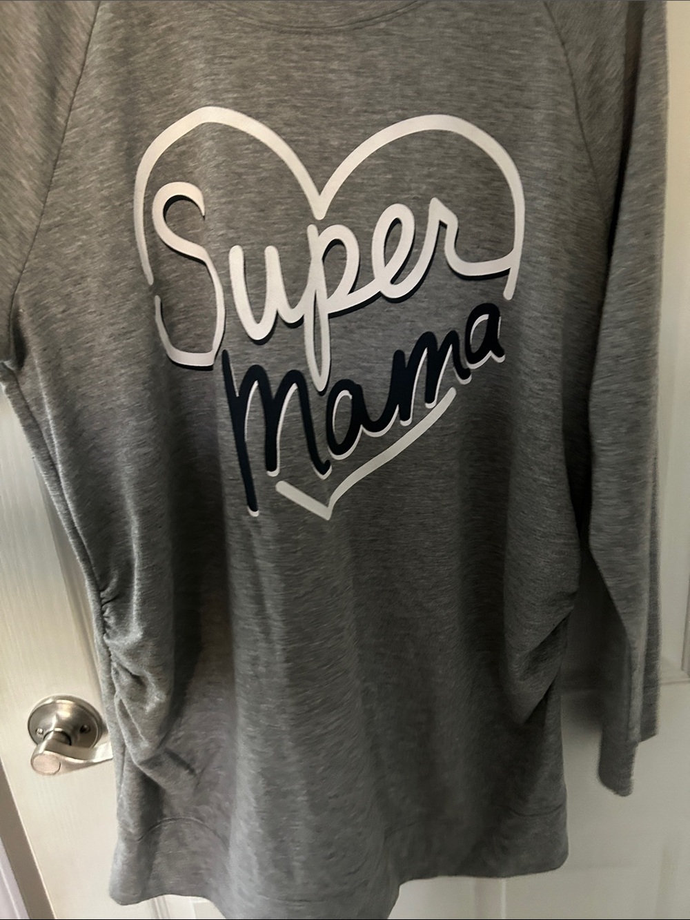 Super Mama Maternity shirt
